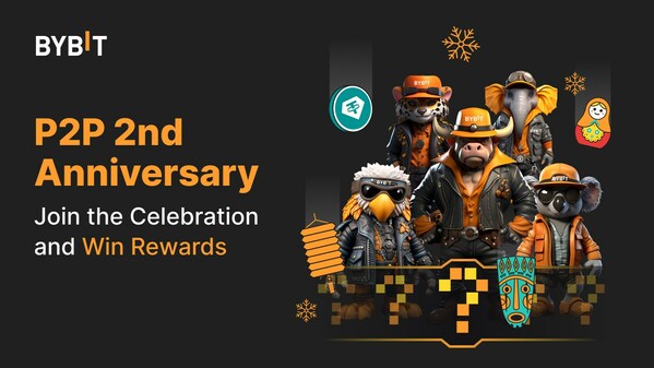 Join Bybit’s P2P 2-Year Anniversary Festivities and Win Phenomenal Rewards