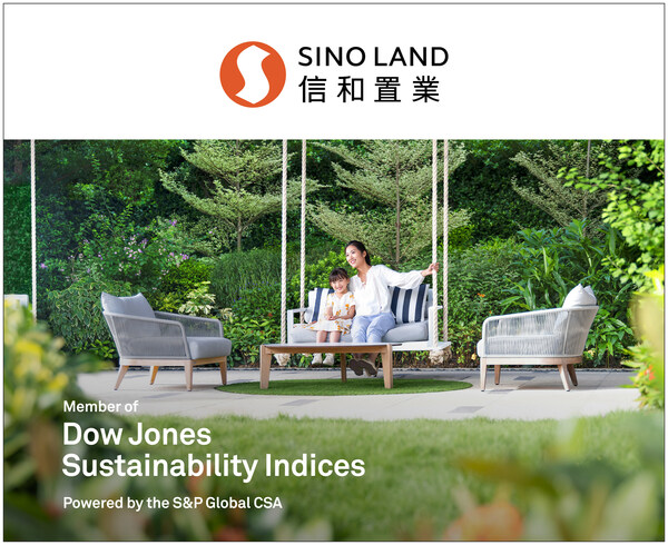 Sino Land Recognised Among Sustainability Leaders by the DJSI Asia Pacific and Global 100