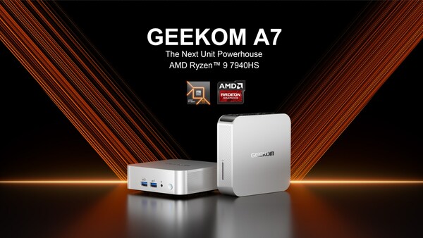 The best Mini PC under $2000: the GEEKOM A7 takes pre-orders now.