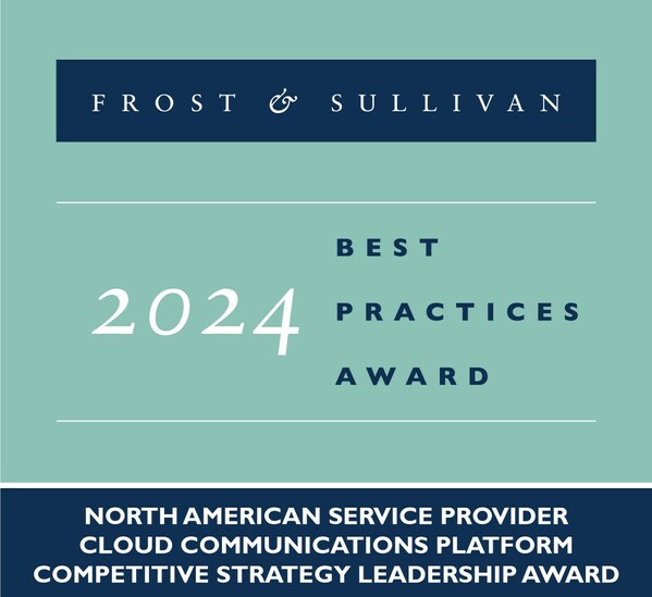 Crexendo® Earns Frost & Sullivan's 2024 Competitive Strategy Leadership Award for Excellence in Cloud Communications