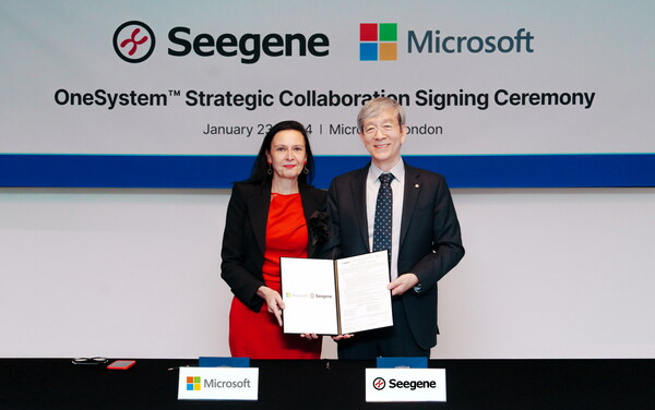 Seegene Announces Collaboration with Microsoft to Realize 'a World Free from All Diseases'