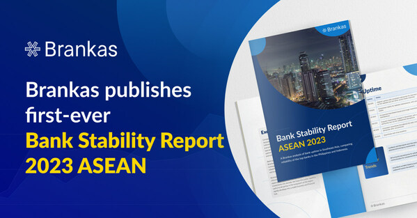 Brankas publishes first-ever ASEAN Bank Stability Report, showing 2023 uptime performance from top banks including RCBC and Bank Mandiri