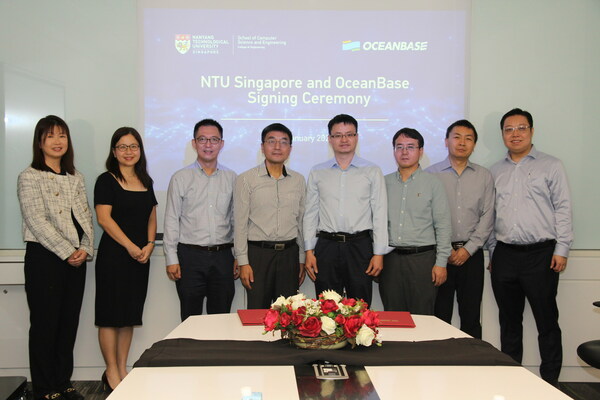Oceanbase & NTU partnership team