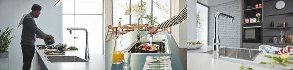 德国高仪智能控制双出水厨房龙头 多重风格 为厨房加点