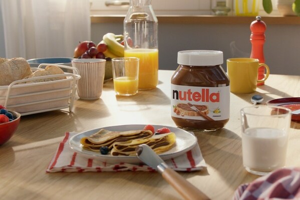 Nutella歡慶品牌60周年，向世界傳播微笑與歡樂