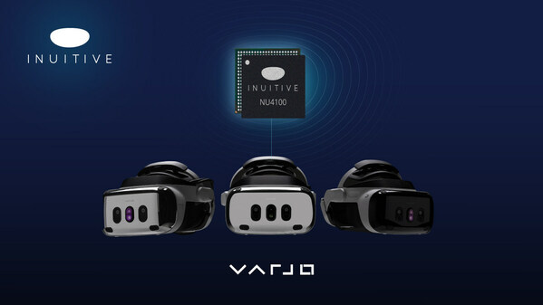 VARJOが次世代のVR・XR製品XR-4シリーズにINUITIVEのNU4100ビジョンプロセッサを採用