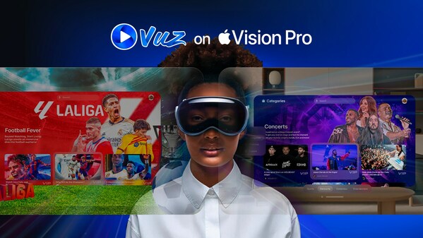 VUZ 重新定义 APPLE VISION PRO 娱乐：沉浸技术的未来已拉开帷幕