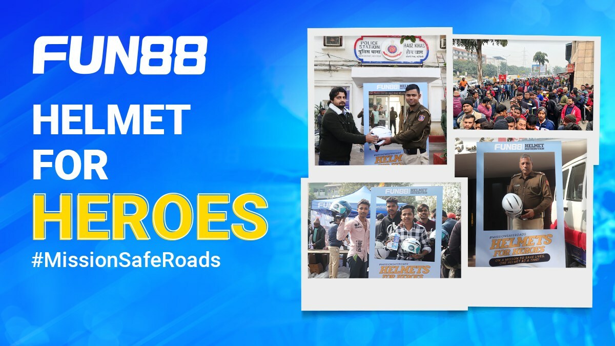 Fun88 India เปิดตัว 'Helmet for Heroes'  เกมที่รับผิดชอบความปลอดภัยบนท้องถนนและบนโลกออนไลน์ - PR Newswire APAC