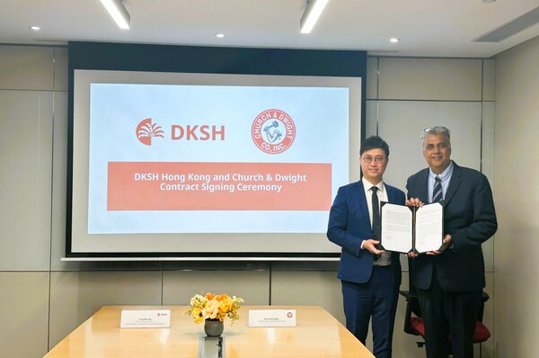 DKSH Hong Kong Business Unit Healthcare and Church & Dwight Contract Signing Ceremony