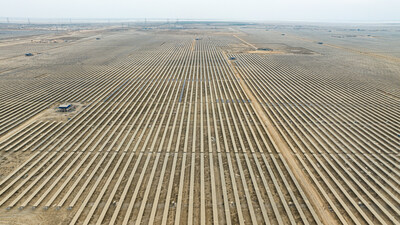 Solar power plant at Khavda