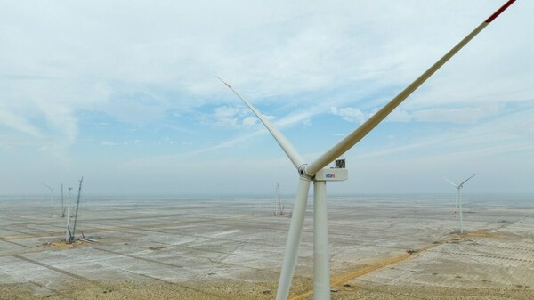 India's largest 5.2 MW wind turbine, in Khavda