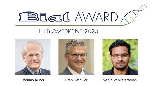 Astonishing brain tumour research wins the BIAL Award in Biomedicine 2023 worth 300,000 Euro