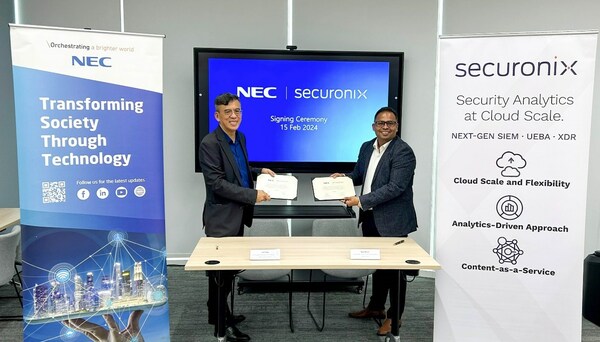 NEC and Securonix Forge Strategic Alliance to Strengthen Advance Cyber Defence Solutions