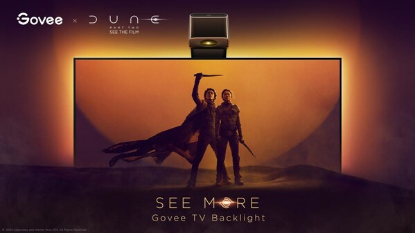 Govee Announces New Dune-Inspired TV Backlight Packaging in Partnership with Warner Bros. Pictures and Legendary Pictures, in celebration of their upcoming epic Dune: Part Two