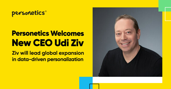 Financial services industry veteran Udi Ziv taking over for outgoing CEO David Sosna to guide the global leader in financial data-driven personalization and customer engagement