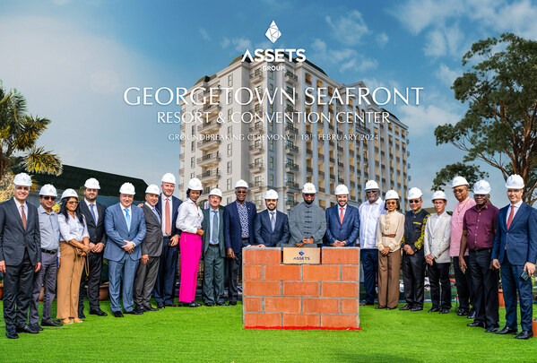 Qatari Power International Holding hosts the groundbreaking ceremony for a Georgetown Seafront resort in Guyana