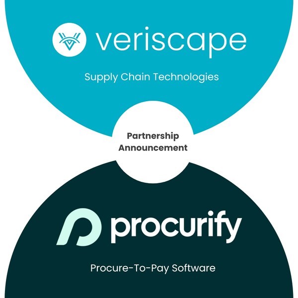 Veriscape and Procurify Forge Strategic Partnership to Revolutionise Spend Management in the Supply Chain Arena (PRNewsfoto/Veriscape)