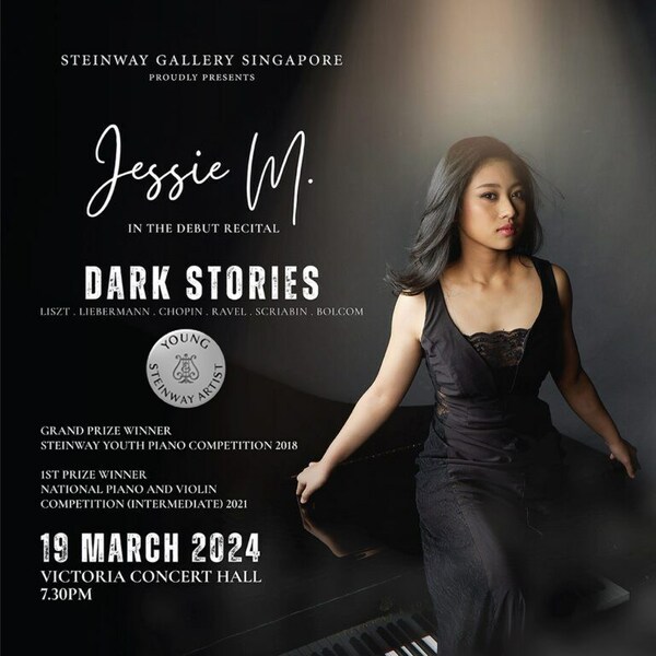 Jessie M. Named Newest Young Steinway Artist