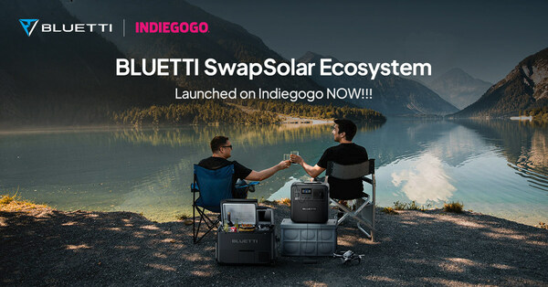 BLUETTI Launches SwapSolar on Indiegogo, Transforming Outdoor Experience