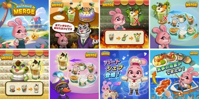 マージ形式のパズルプレイと様々なコンテンツを楽しめる『Anipang Merge』