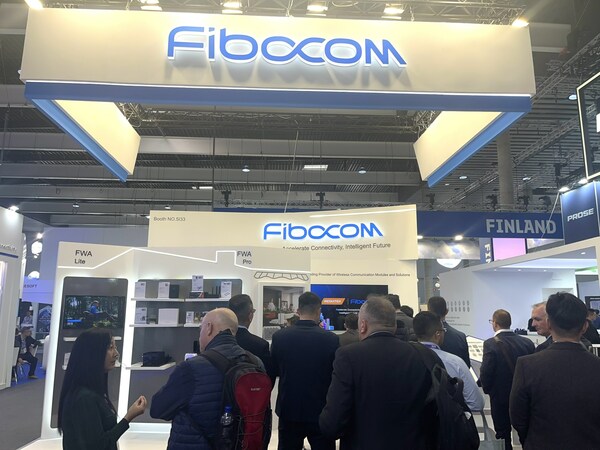Fibocom at MWC Barcelona 2024 (PRNewsfoto/Fibocom Wireless Inc)