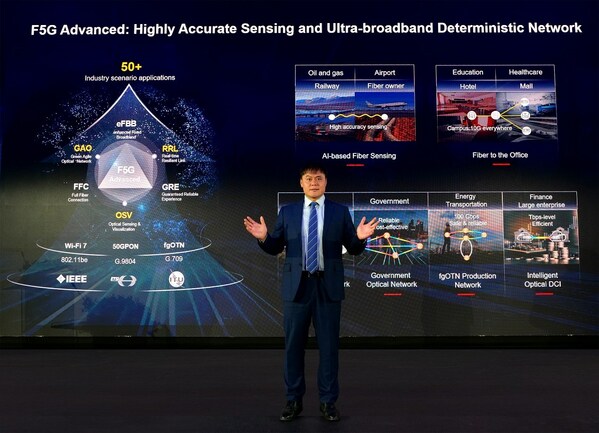 Huawei Launched F5G Advanced Series Scenario-based Solutions to Promote Industrial Intelligence