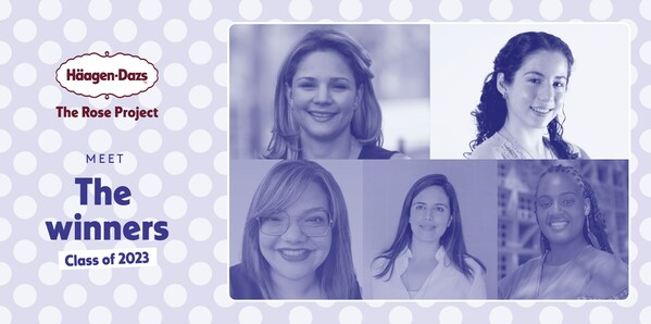 H?AGEN-DAZS宣布ROSE項目的五位獲獎者：慶祝世界各地不屈不撓的普通女性