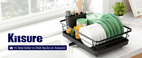 Kitsure Dish Drying Rack: Achieves Six-Month Reign as Amazon's Best-Selling Dish Rack