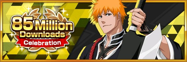 KLab Inc., a leader in online mobile games, announced that its hit 3D action game Bleach: Brave Souls, currently available on smartphones, PC, and PlayStation 4, has reached a total of 85 million downloads worldwide.