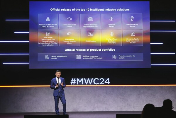 David Shi, Vice President of Huawei's ICT Marketing & Solution Sales