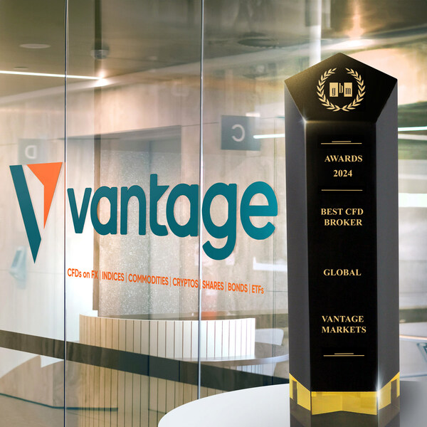 Vantage Markets, 2024년 글로벌 '최우수 CFD 브로커'상 수상