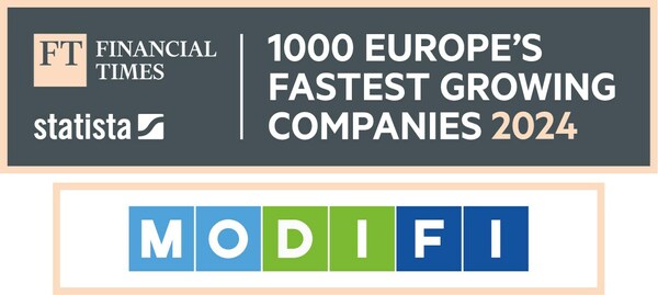 MODIFI Named one of Europe's Fastest Growing Companies of 2024 by The Financial Times