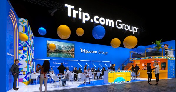 Trip.com Group booth at ITB Berlin 2024 (PRNewsfoto/Trip.com Group)