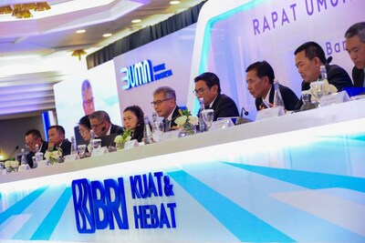 BRI Distributes IDR 48,10 Trillion Dividend at AGMS 2024