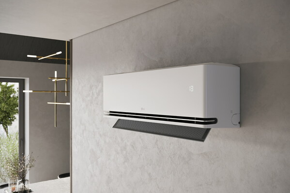 LG Electronics reveals new DUALCOOL residential air conditioner at MCE 2024.