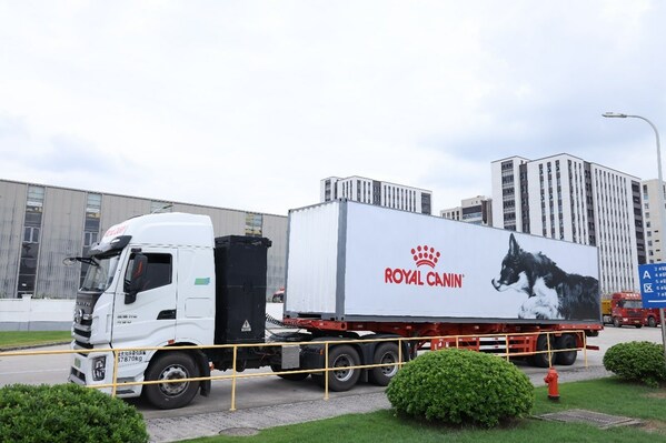 玛氏旗下皇家投入使用的新能源电动重型卡车