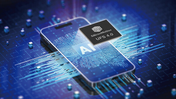 Silicon Motion Unveils 6nm UFS 4.0 Controller for AI  Smartphones, Edge Computing and Automotive Applications