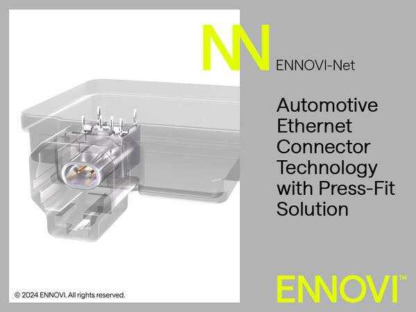 ENNOVI Introduces Automotive 10Gbps+ Ethernet Connector Solution