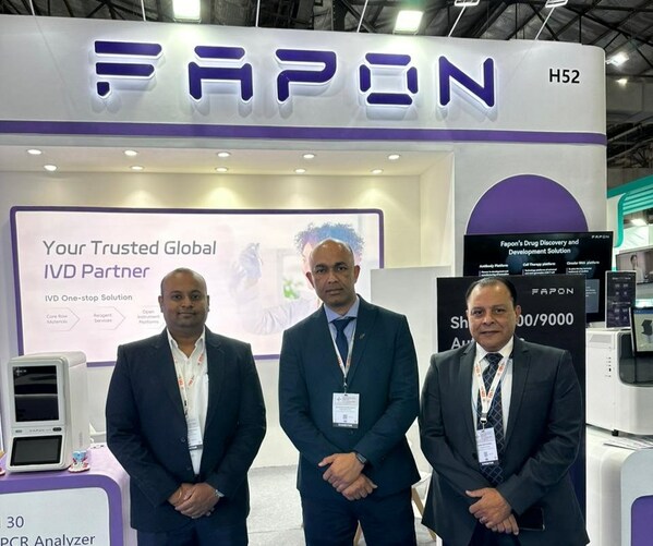 Fapon Empowers Indian IVD Manufacturers at Medical Fair India 2024