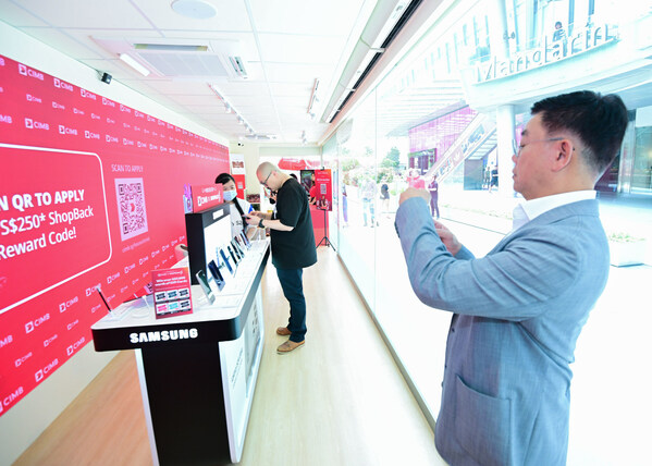 CIMB Singapore CEO, Victor Lee, at the launch of the House of CIMB x ShopBack (Photo credit - CIMB Singapore)