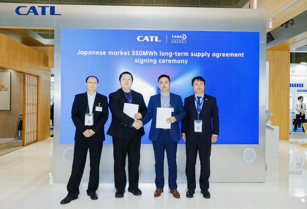 On Mar 1st, TAOKE ENERGY And CATL Reached A 350 MWh Battery Purchase Agreement