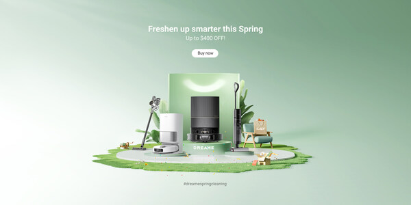 Dreame Technology Introduces 'Spring Cleaning' Promotion Campaign for Effortless Home Cleaning Solutions