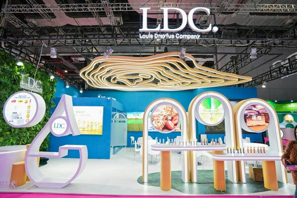 路易达孚首次亮相中国国际食品添加剂和配料展览会，展示其植基配料产品。