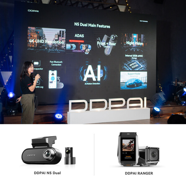 DDPAI Announces N5 Dual (the AI-Based Radar Dashcam) and Ranger (the Pioneer Riding Camera) in Malaysia