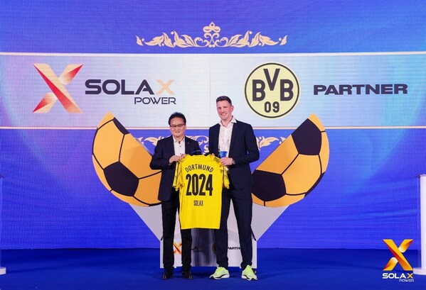 SolaX Power, 獨 축구 클럽 Borussia Dortmund와 친환경 활동 제휴