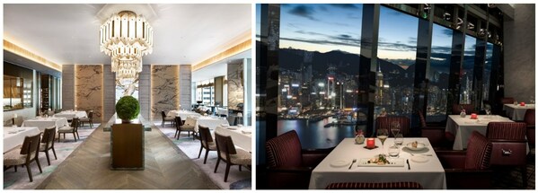 L-R: L'Envol at The\ St\.\ Regis\ Hong\ Kong, Tosca di Angelo at The\ Ritz-Carlton,\ Hong\ Kong