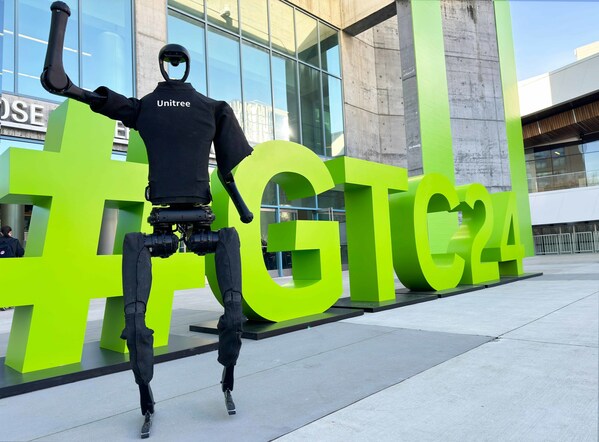 NVIDIA GTC Conference丨Unitree H1 humanoid robot embraces AI with the world
