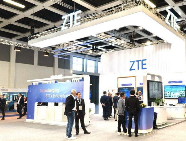 ZTE showcases all-optical products and solutions for turbocharging FTTx innovations at FTTH Conference 2024