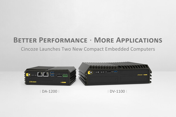 Better Performance. More Applications. Cincoze Launches Two New Compact Embedded Computers - PR Newswire APAC