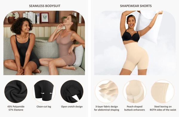 The Art of Innovative Seamlessness: FEELINGIRL Unveils Elegance in Comfort with Shapewear for Self-Discovery and Expression